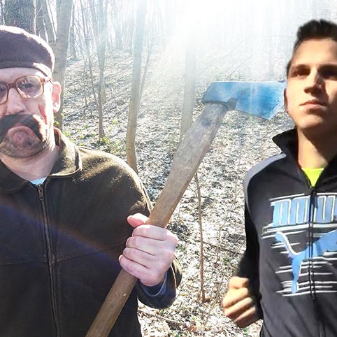 Futás a baltás elől